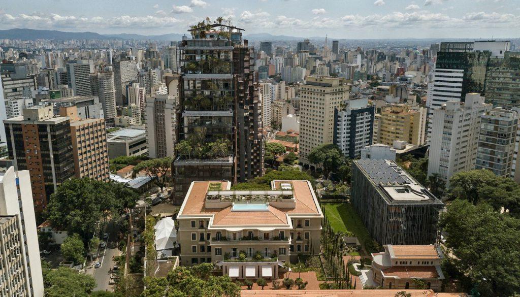 Das außergewöhnliche Rosewood Hotel Sao Paulo, von Stararchitekt Jean Nouvel entworfen