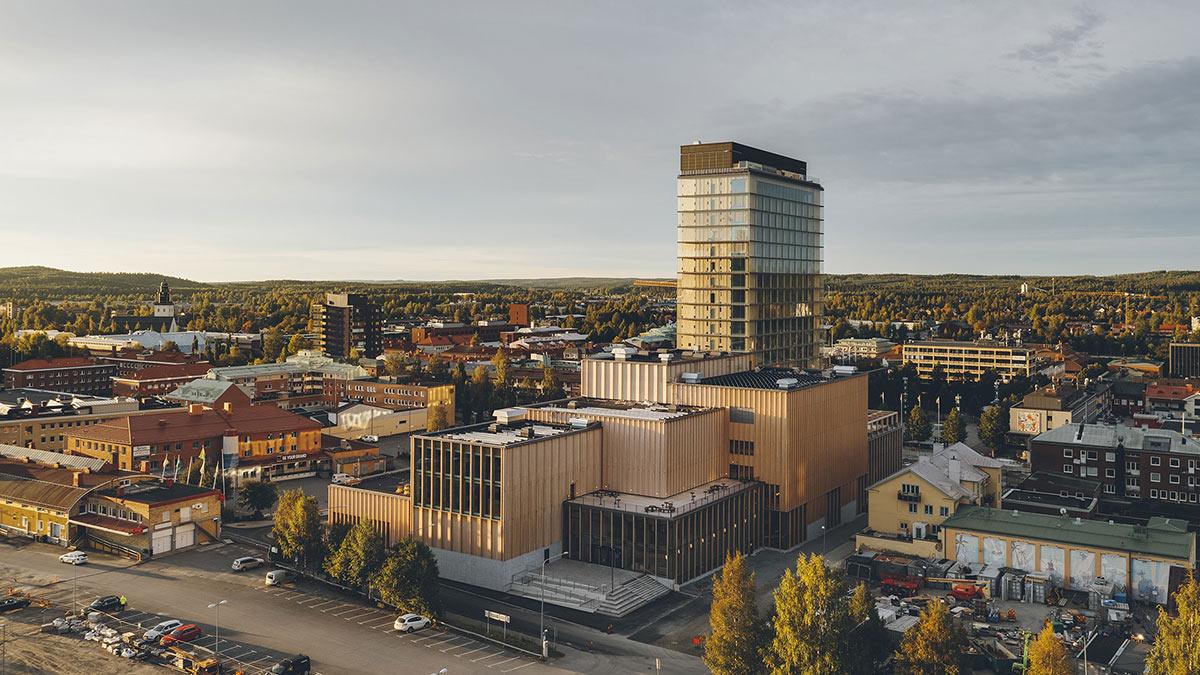 Sara Kulturhus, The Wood Hotel by Elite, Skellefteå, Sweden, White Arkitekter