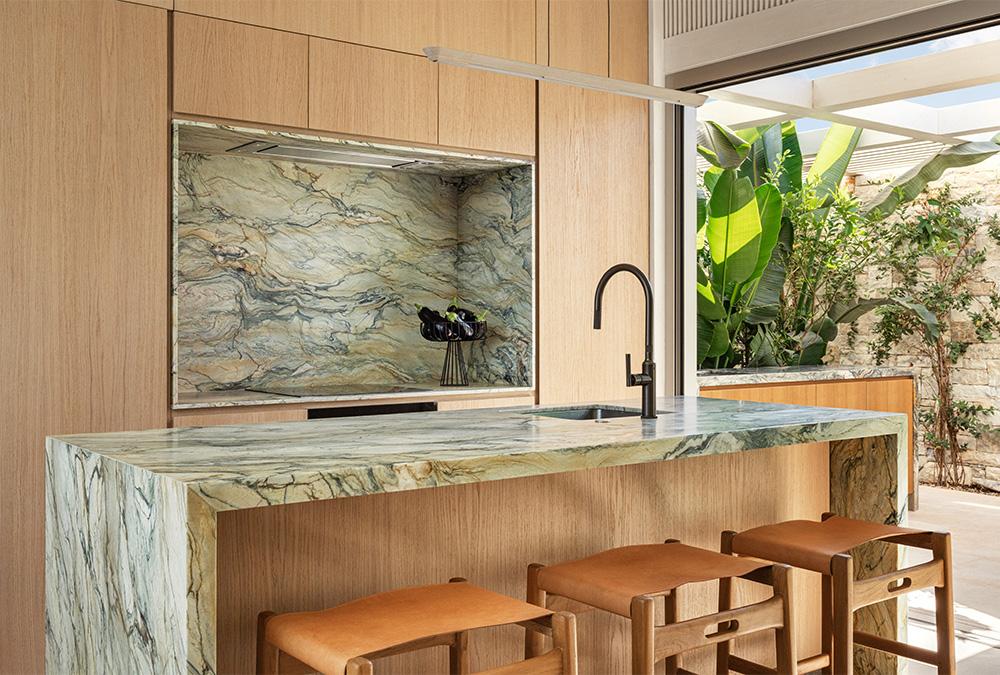 Auch in den Badezimmern und Küchen der Villen tragen spezielle Installationen dazu bei, den Wasserverbrauch möglichst gering zu halten. (Bild: One&Only Resorts)