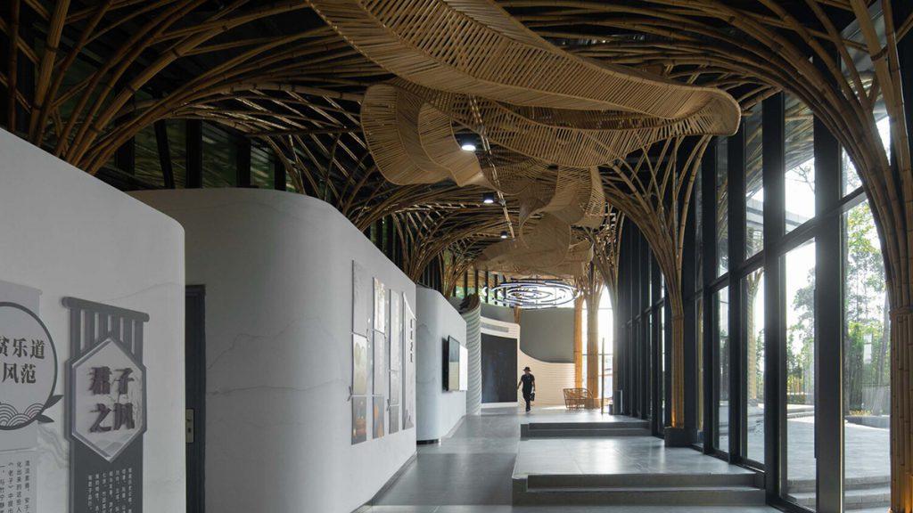 Qionglai Bamboo Pavilion, UNO Architects, China