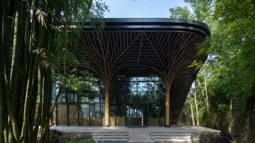 Qionglai Bamboo Pavilion, China 