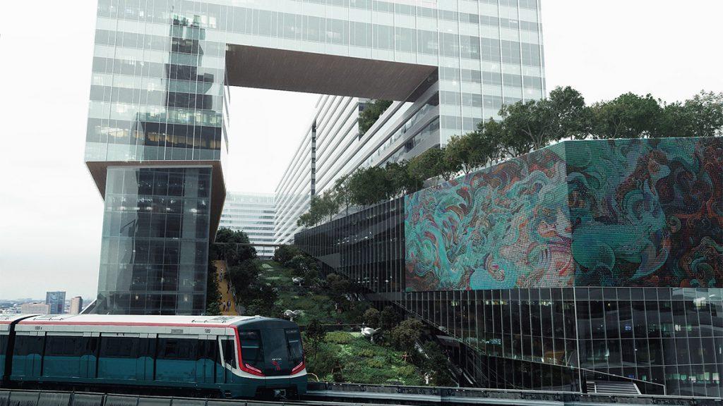 Cloud 11 setzt Grün über Bangkok (Bild: MIR)
