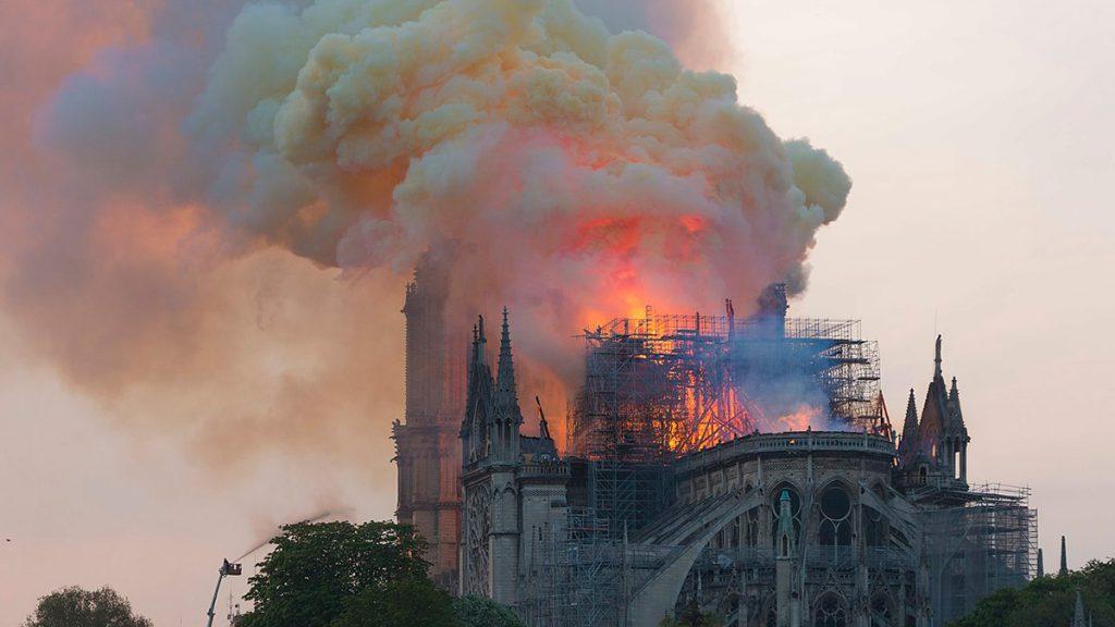 Brand Notre-Dame 2019