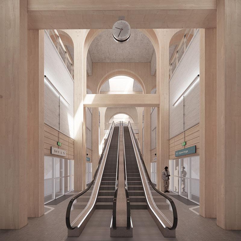 Metro Copenhagen, Holzbau, JaJa Architects