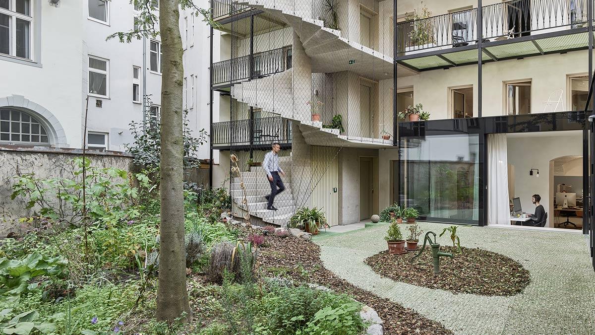 Architekturbüro mia2, Stadthaus Linz, mia2, Holzbau, Bauen im Bestand