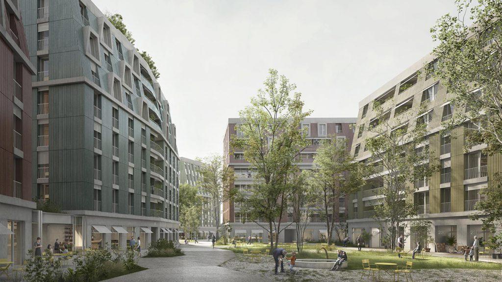 KCAP baut das „Quartier der tanzenden Paare“. (Bild: Filippo Bolognese / KCAP)