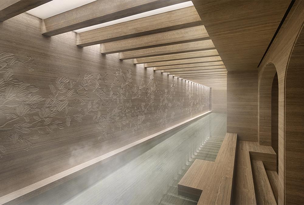 Heilsame Wärme: Das schöne Tepidarium des Six Senses Rome. (Bild: Six Senses)