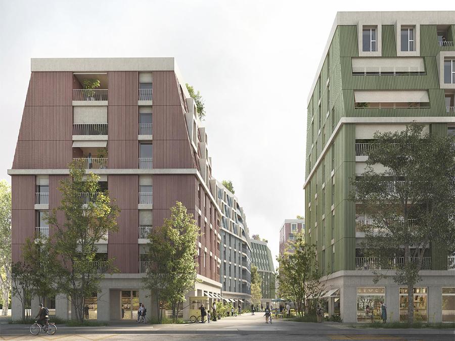 KCAP baut das „Quartier der tanzenden Paare". (Bild: Filippo Bolognese / KCAP)