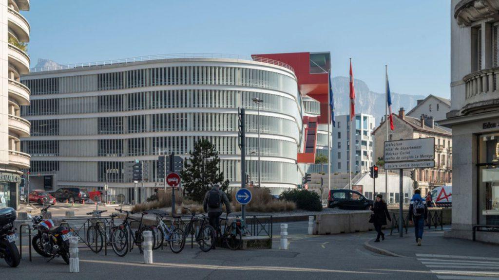 Q-Park Ravet, das neue Parkhaus in Chambéry