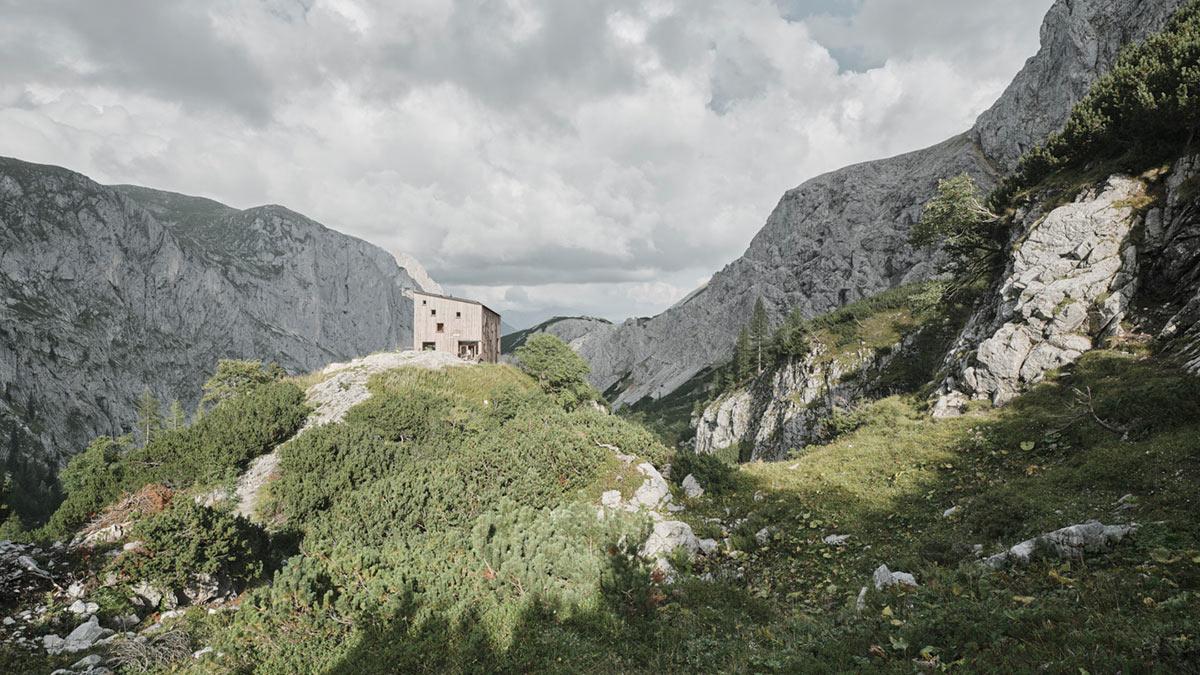 Panorama, Voisthalerhütte, Dietger Wissounig Architekten, Österreichischer Alpenverein