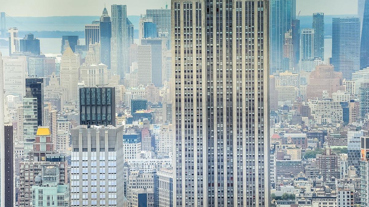 Fenster, Empire State Building, New York