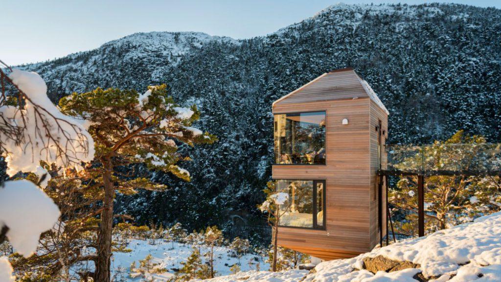 die Bodler Star Lodges schenken einen spektakulären Ausblick auf den Preikestolen und den Lysefjord