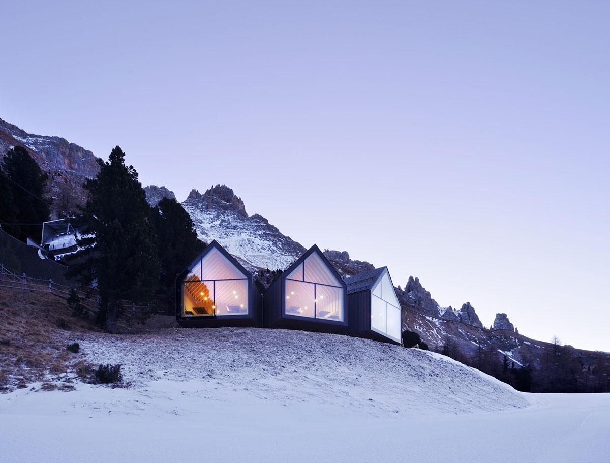 Berghütte Oberholz, Obereggen, Peter Pichler, Pavol Mikolajcak, Südtirol, Dolomiten