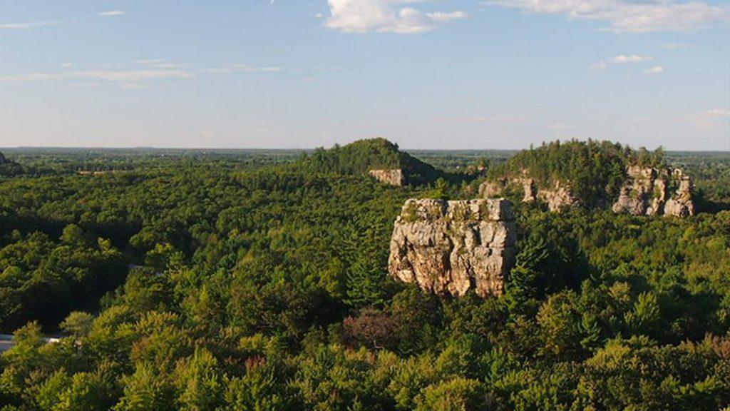 Mill Bluff State Park, Wisconsin