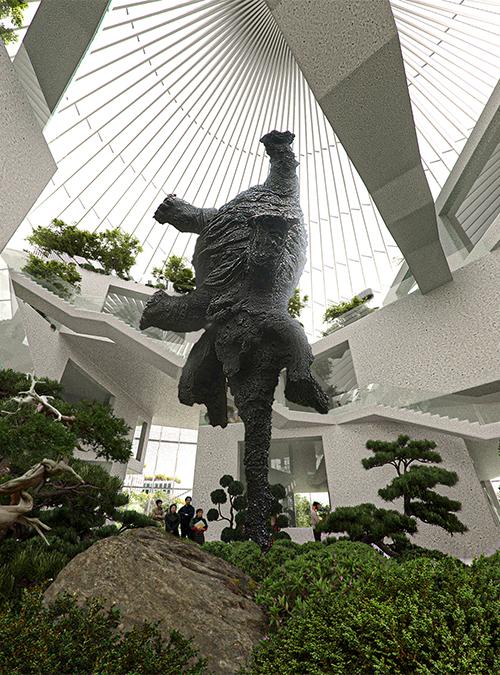Events, Installationen, Kunst: Das neue Museum für Hangzhou ist als vielseitiger, hochmoderner Kultur-Hotspot konzipiert. (Bild: MIR)