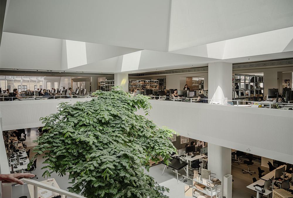 Open, bright & communicative: the Henning Larsen headquarters in Copenhagen. (Credit: Michael Nagl)