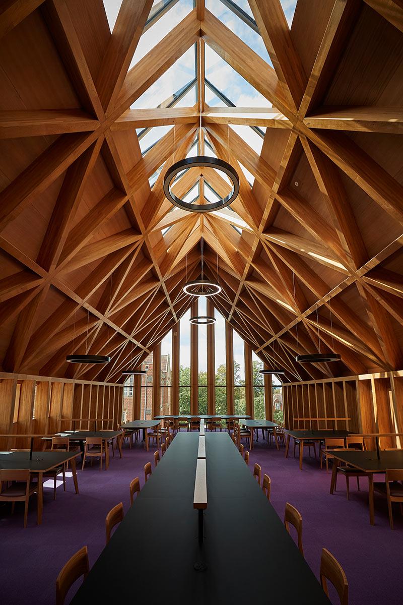 Roe Reading Room, St. Edward's School, Oxford, TSH Architects