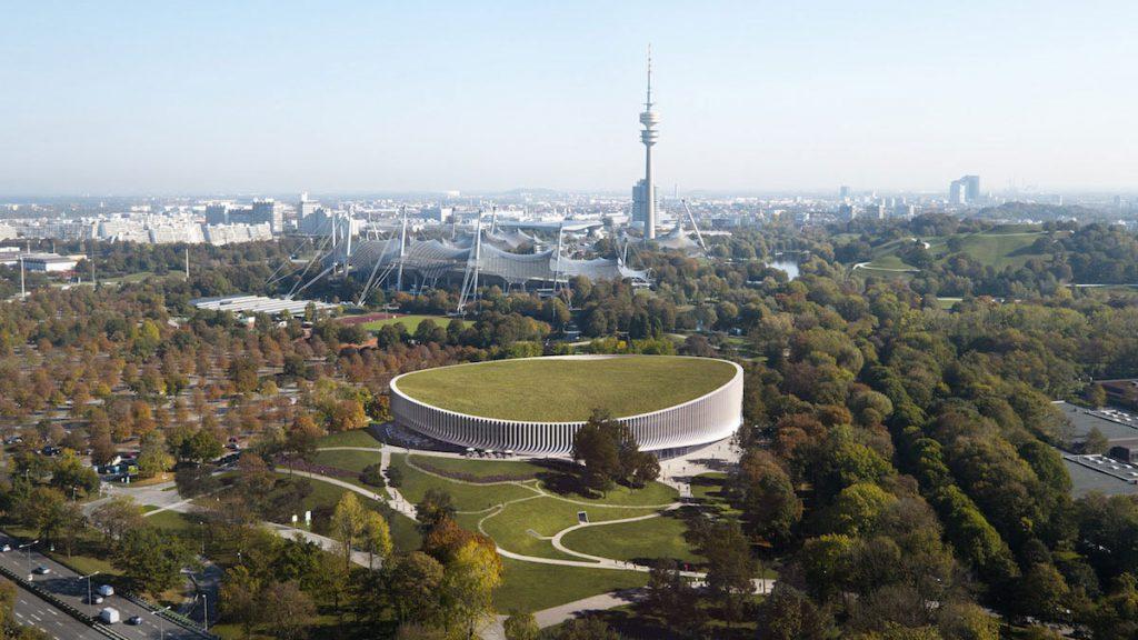 Sportarena München, Olympiapark, 3XN, Günter Behnisch, Frei Otto