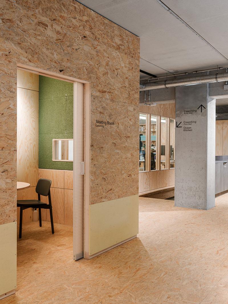 Meeting Booth, Impact Hub Berlin, Co-Working und Community Space, LXSY Architekten