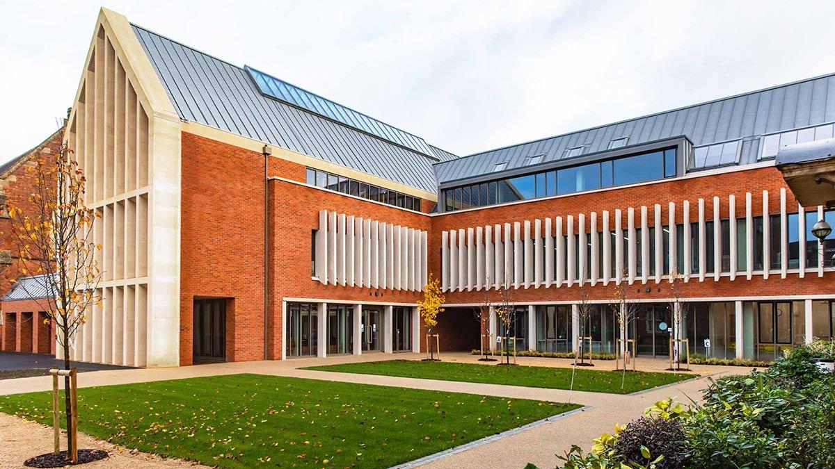 Fassade, Christie Centre, Roe Reading Room, St. Edward's School, Oxford, TSH Architects