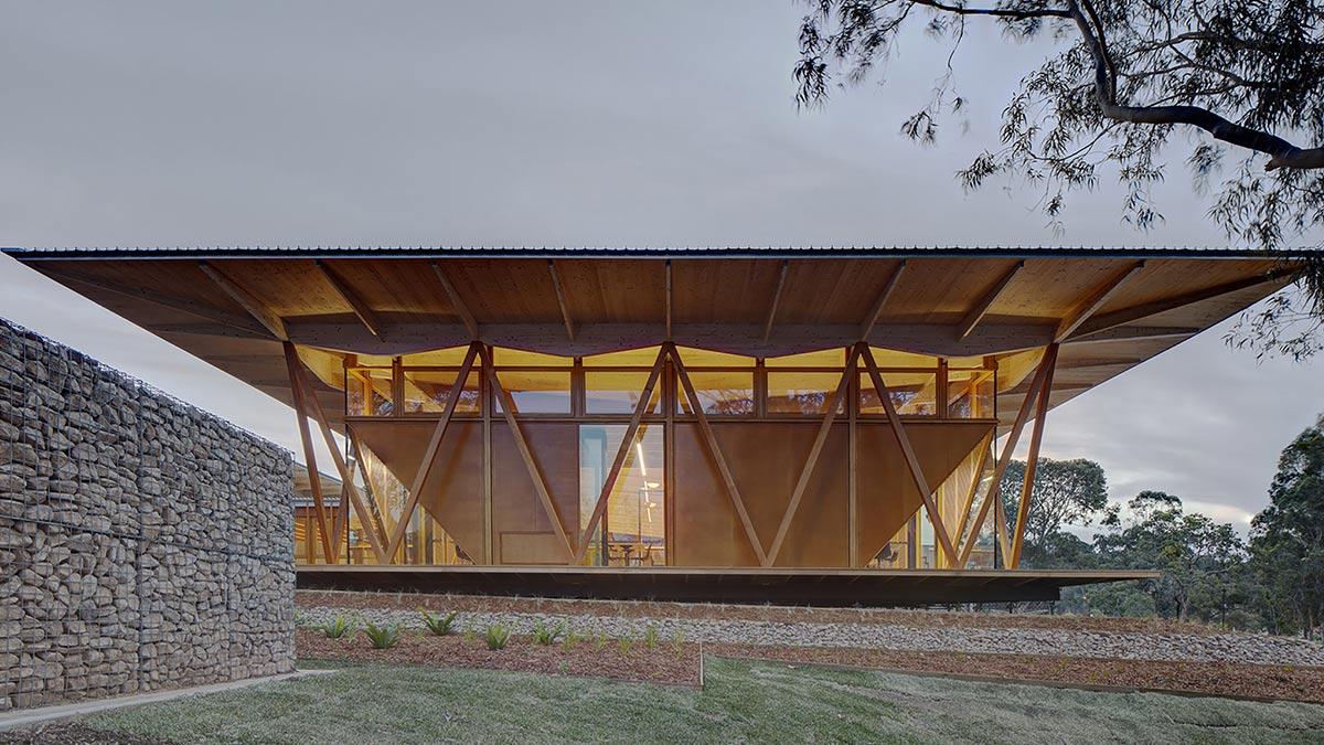 Aussenansicht, University Incubator, Macquarie University, North Ryde, Sydney, Architectus