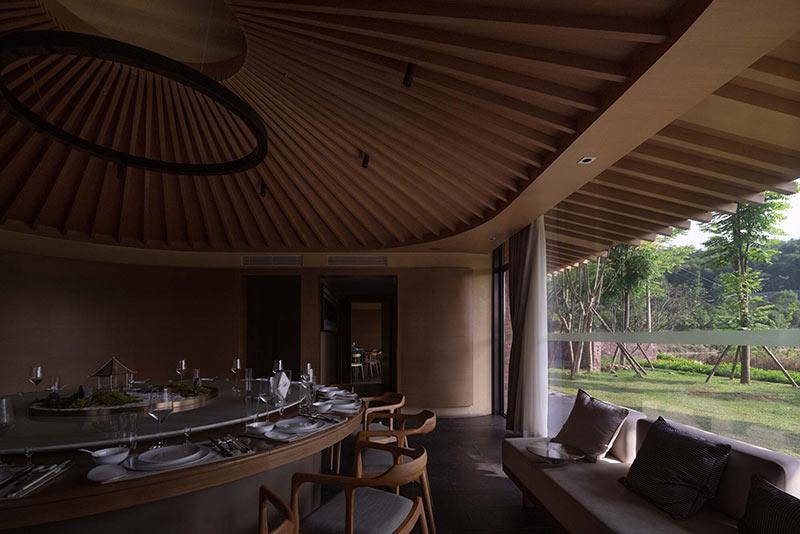 Dining, Shanshui Firewood Garden, Mix Architecture, Sichuan, China