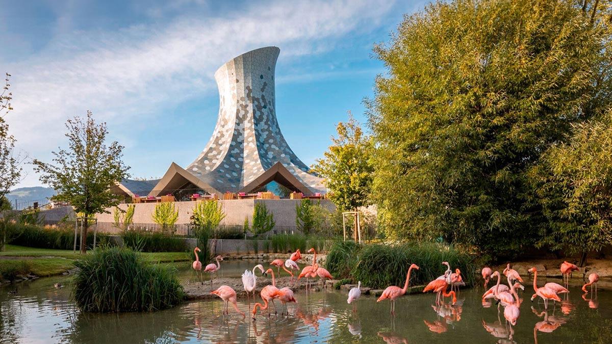 Knie's Zauberhut, Holzbau, Zirkus Knie, Carlos Martinez Architekten, Rapperswill, Schweiz