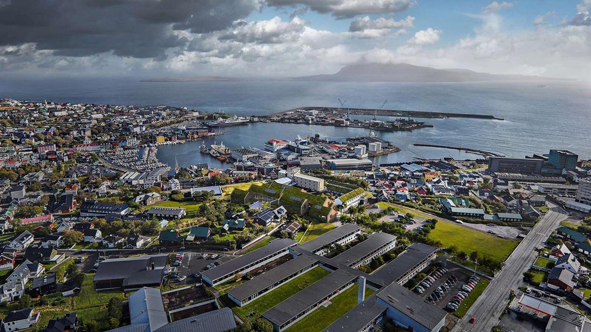 Uni-Campus Tórshavn, Henning Larsen, Färöer Inseln, Holzbau