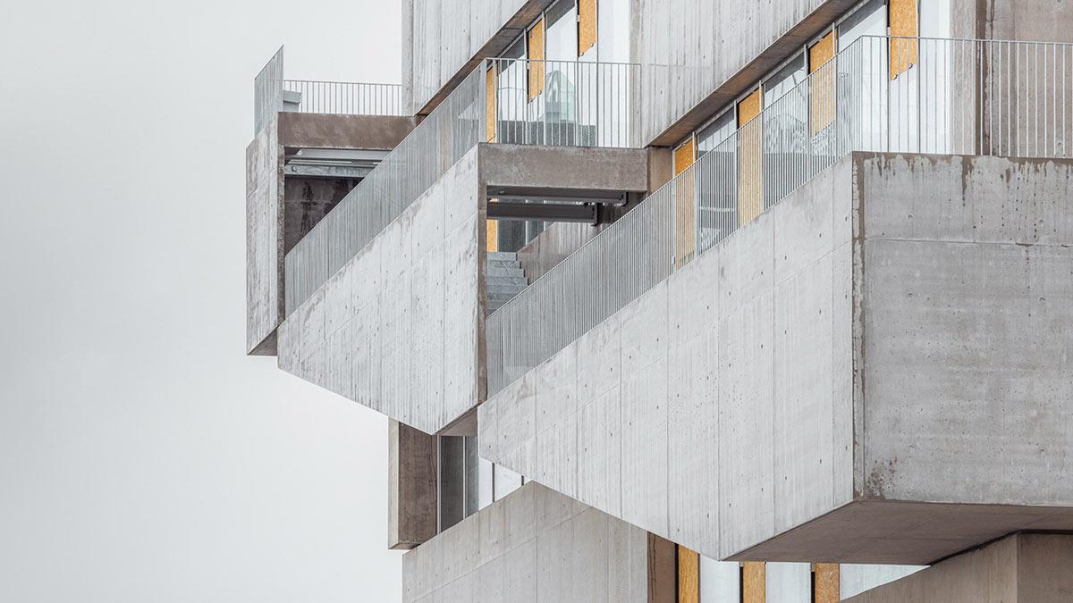 Fassade, BIG HQ, Bjarke Ingels, Nordhavn, Copenhagen, Denmark