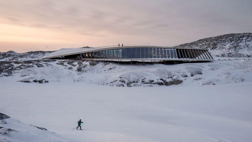 Am Rand des UNESCO-gelisteten Ilulissat-Eisfjords liegt das Kangiata Illorsua Ilulissat Icefjord Centre