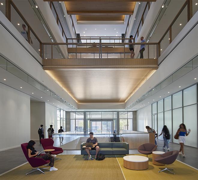 Das neue, hochmoderne Ralph S. O'Connor Building der Rice University. (Bild: SOM) 