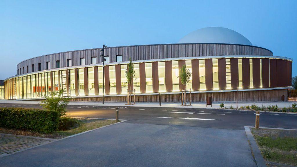 Neues Planetarium und neue Sternwarte im nordfranzösischen Douai, vom norwegnschen renommierten Architekturbüro Snøhetta entworfen