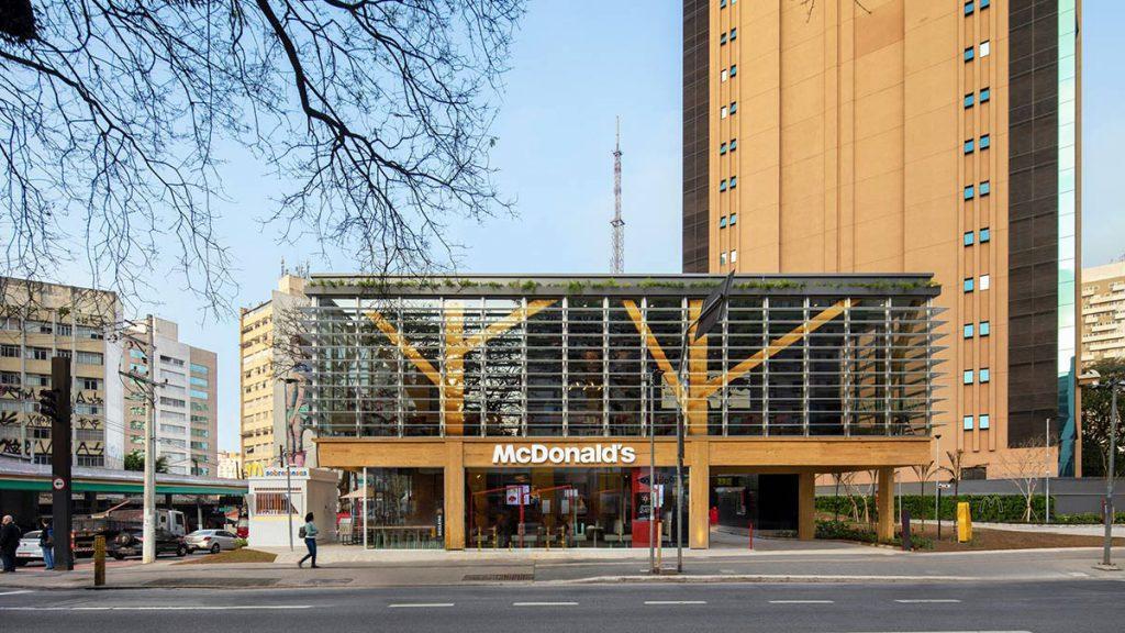 McDonald's, São Paolo, SuperLimão Studio, Holzbau