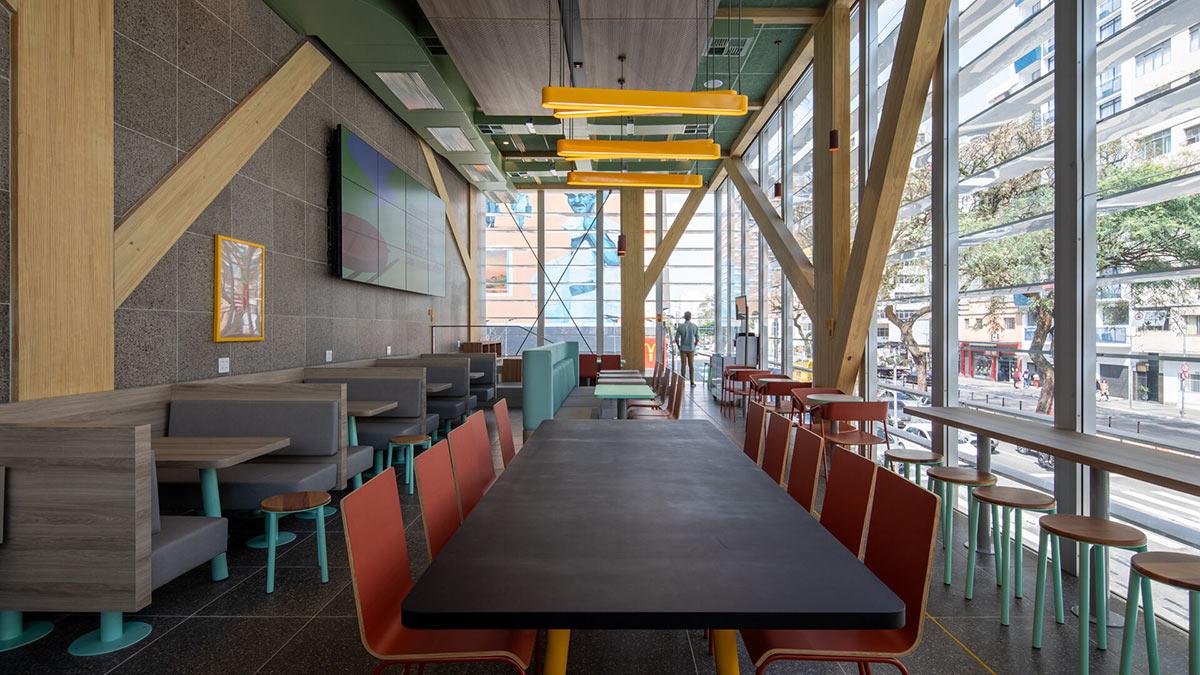 McDonald's, São Paolo, SuperLimão Studio, Holzbau