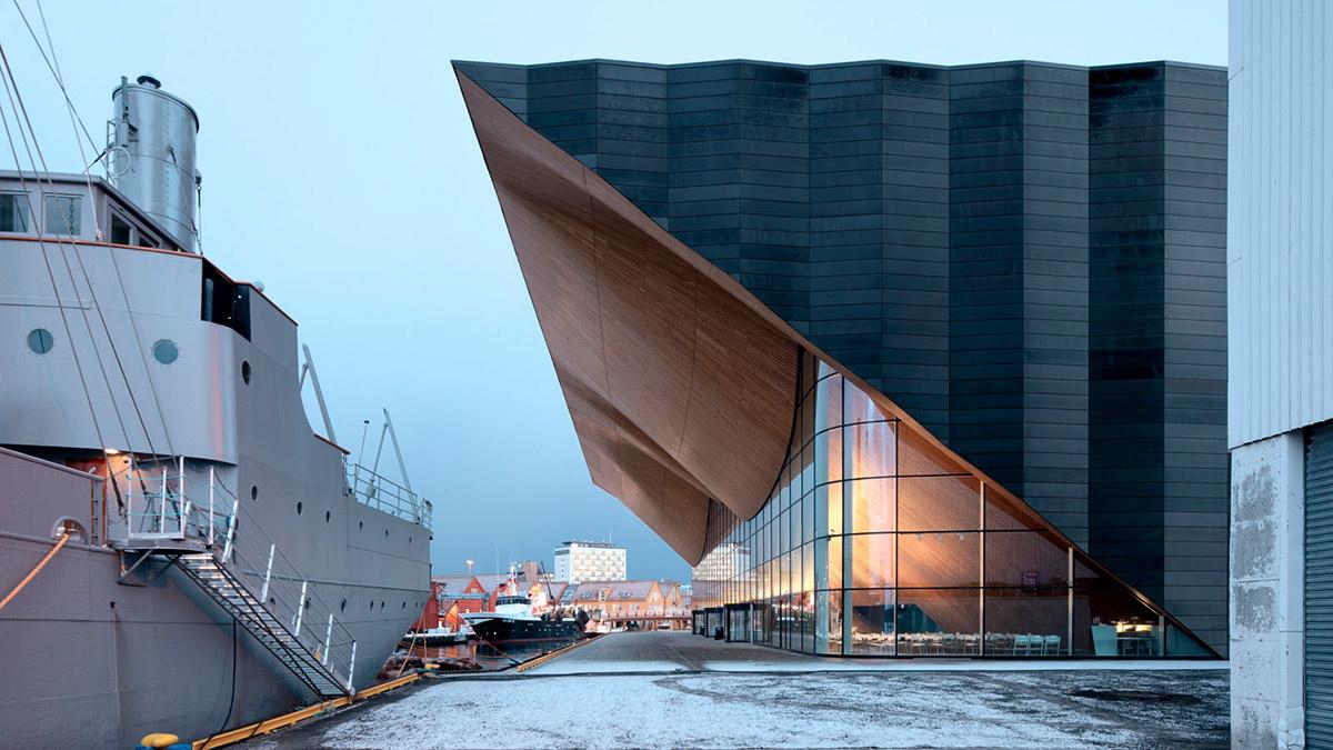 Anlegestelle, Kilden Performing Arts Center, Kristiansan, Norwegen, ALA Architects