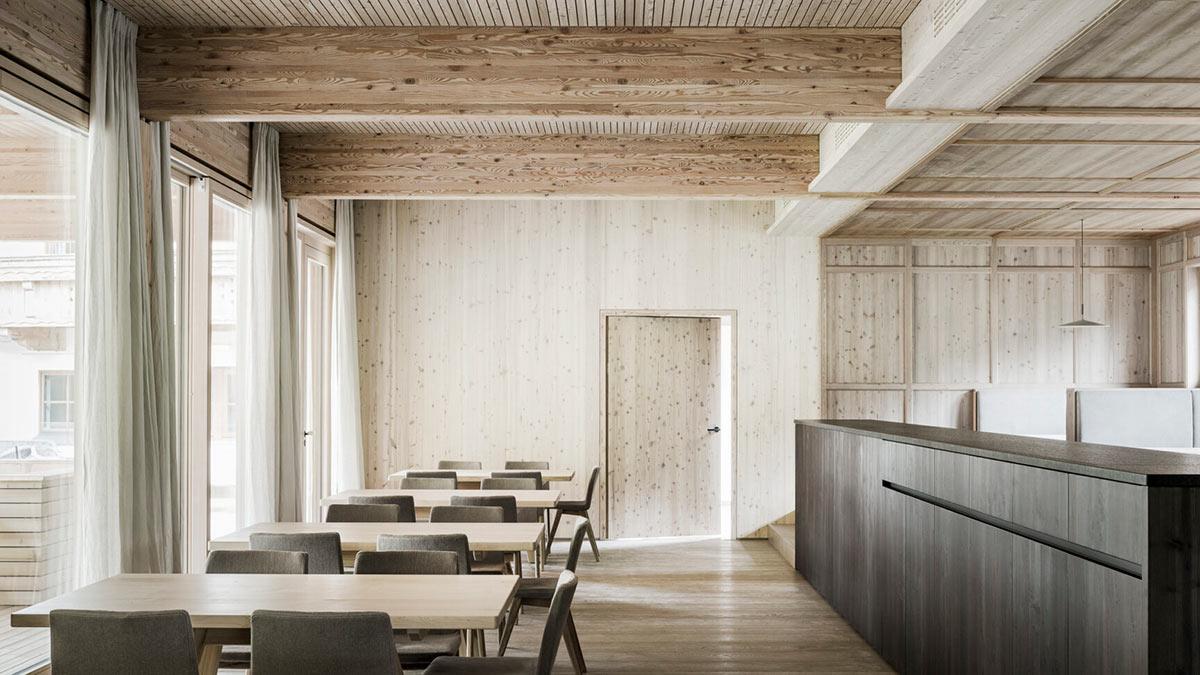 Seerestaurant, Naturresort Moar Gut, Großarl, Salzburger Land, LP Architektur