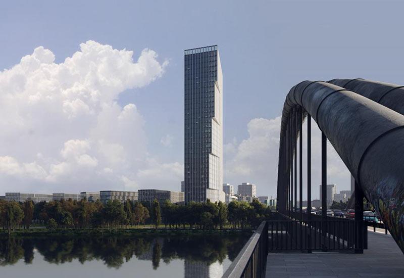 Namu, Holz-Hochhaus, Offenbach, Holz-Hybrid, Eike Becker Architekten