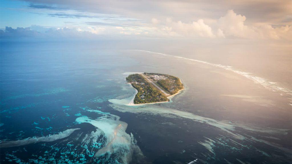 Die kleine, bewaldete Privatinsel Platte Island ist ein Naturparadies und Heimat geschützter Arten – und soll es auch bleiben. (Bild: Waldorf Astoria Seychelles Platte Island)