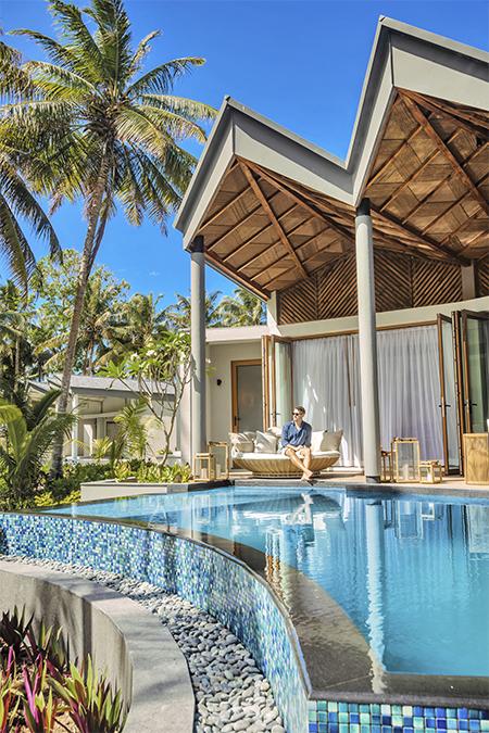 Öko-Luxus auf den Seychellen: Das neue Resort der Waldorf Astoria Hotelkette. (Bild: Waldorf Astoria)