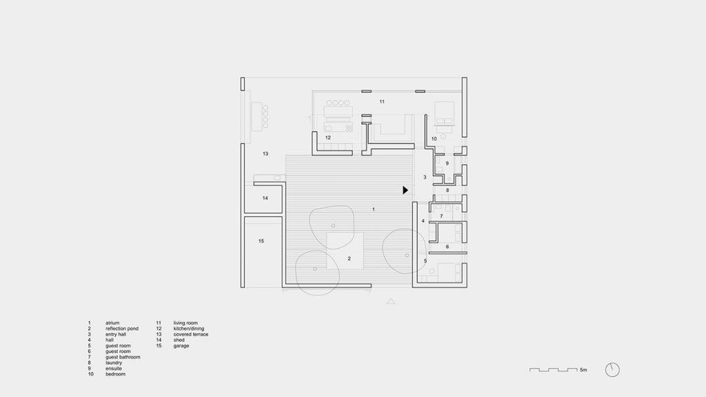 Atrium Plan Jan Henrik Jansen Arkitekter und Studio Marshall Blecher