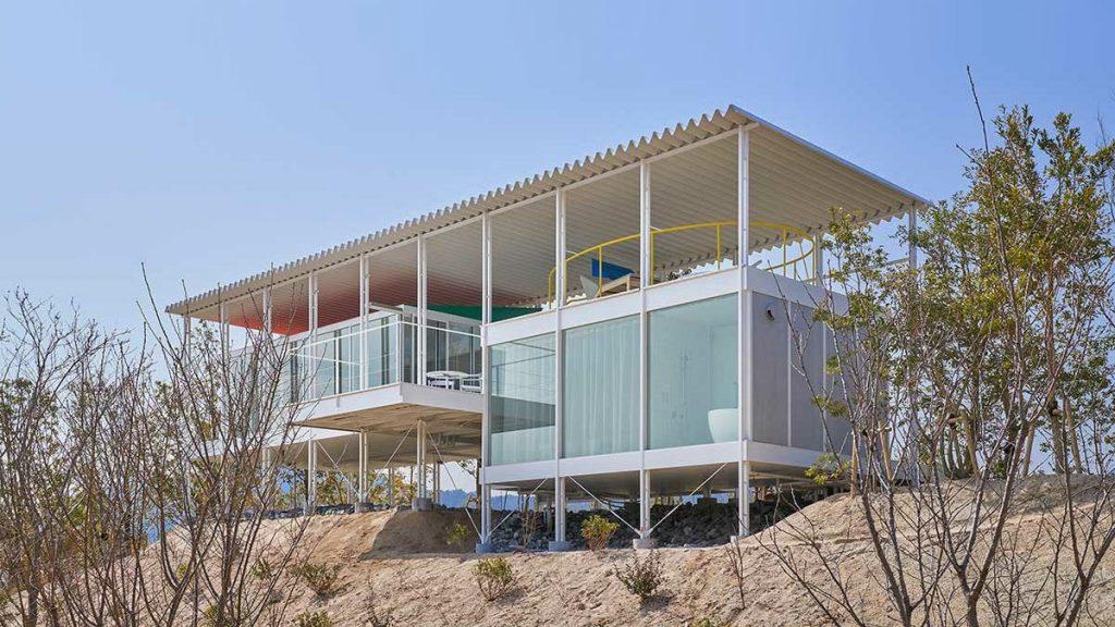 Simose Art Museum, Shigeru Ban, Japan, Hiroshima