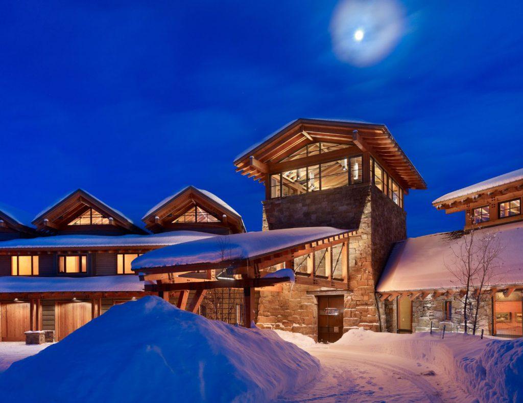 das private Haus big sky in der Skiregion Big Sky in Montana