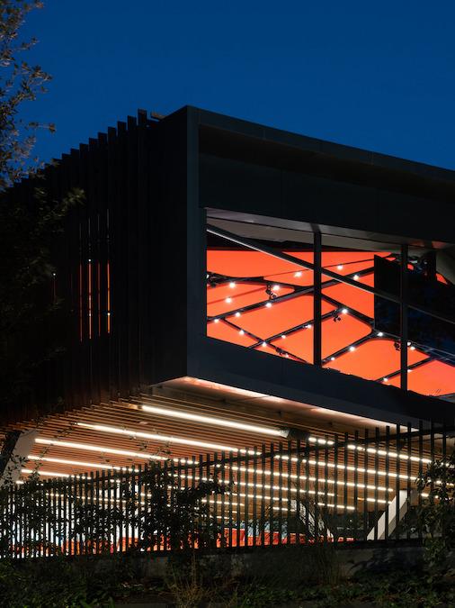 "The Dome" Nachtansicht Rom LUISS
