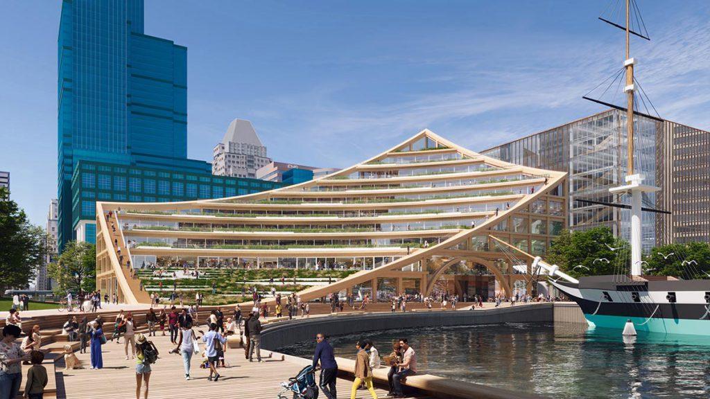 Harborplace Baltimore, Inner Harbor, 3XN