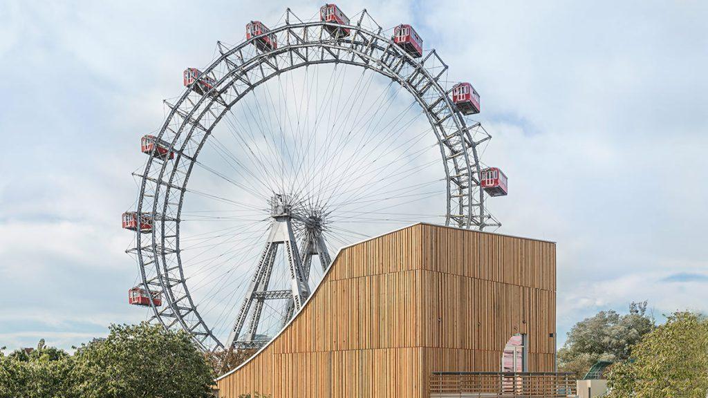 Ein Holzbau für den Wiener Prater