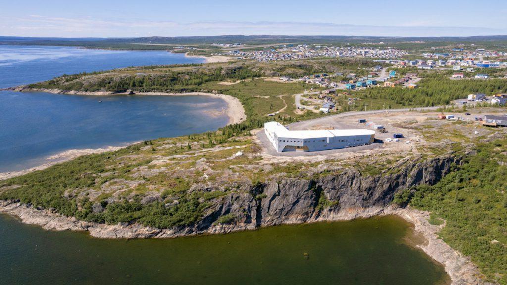 Isuarsivik Regional Recovery Centre, Luftaufnahme