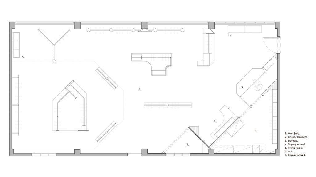 Insilence Flagshipstore, Seoul, design by 83