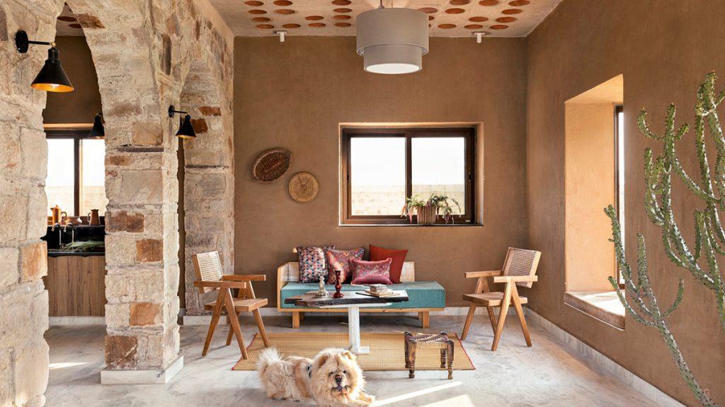 Stone House, Rajasthan, Wohnzimmer