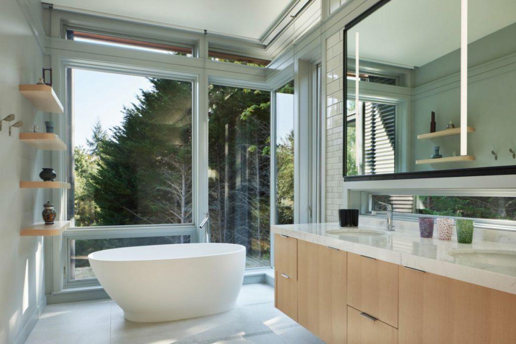 Freistehende Badewanne