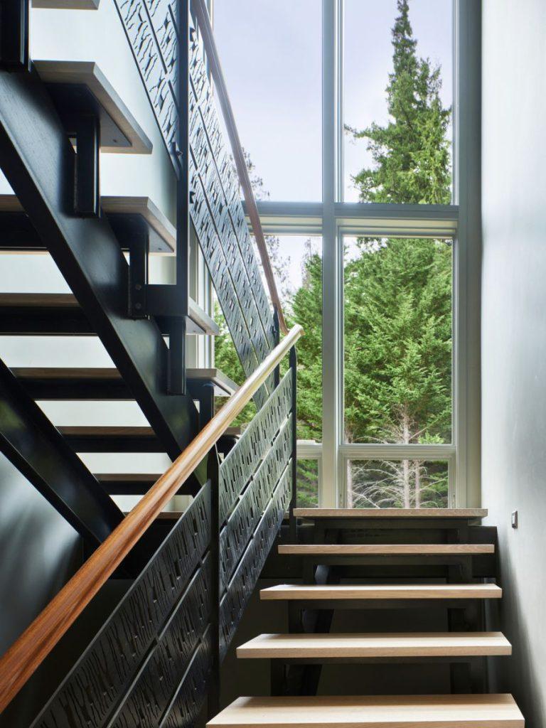 Die Treppe im Bainbridge House